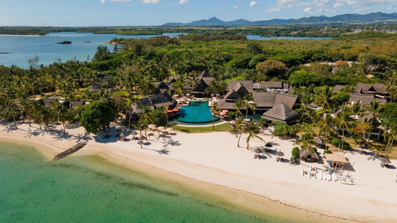 Constance Prince Maurice Poste de Flacq Bagian luar foto Aerial view of the resort